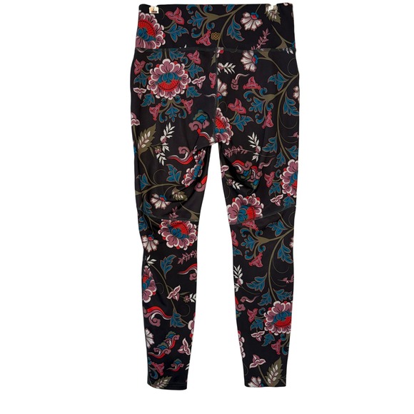 Sherpa Adventure Gear Floral Leggings Size Small Comfory & Sustainable Whimsy - Picture 2 of 6